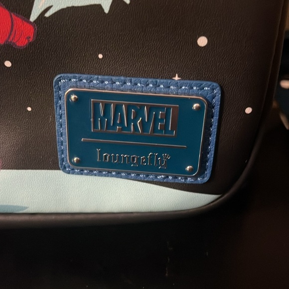 NEW! LOUNGEFLY MARVEL CHIBI GROUP BACKPACK 2024 main image 5